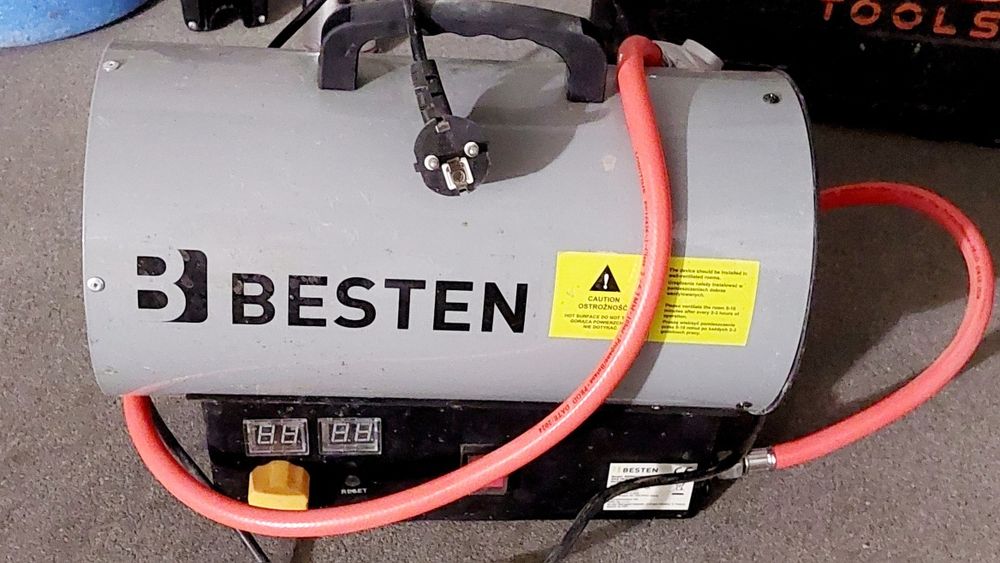 Nagrzewnica gazowa 25kw z termostatem