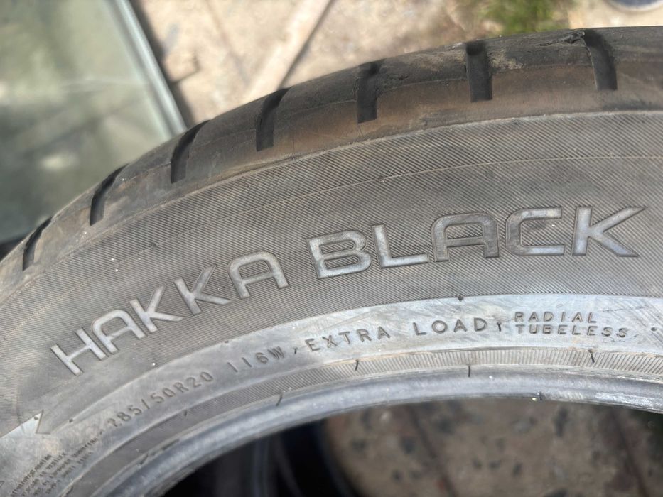 285-50-R20 NOKIAN HAKKA BLACK поштучно летней резины GERMANY 2024