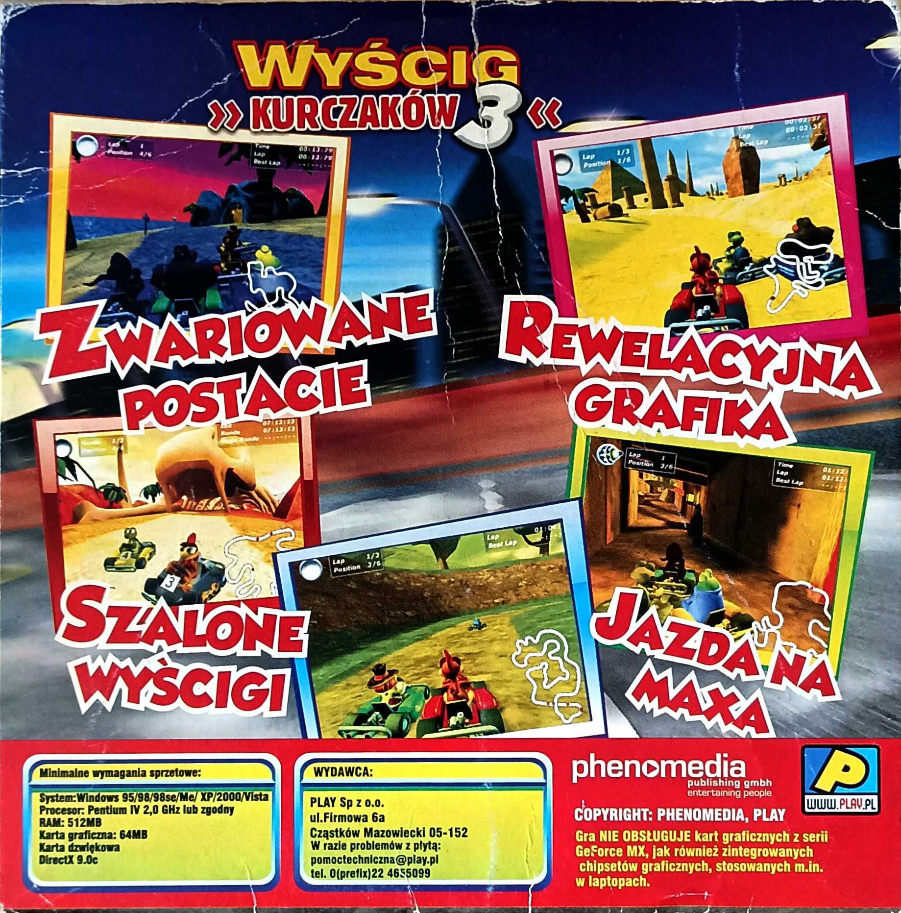 Gra komputerowa Wyścig kurczaków 3
