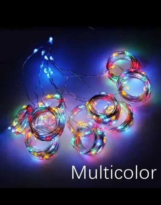 Світлодіодна гірлянда 3 на 3 м, з пультом