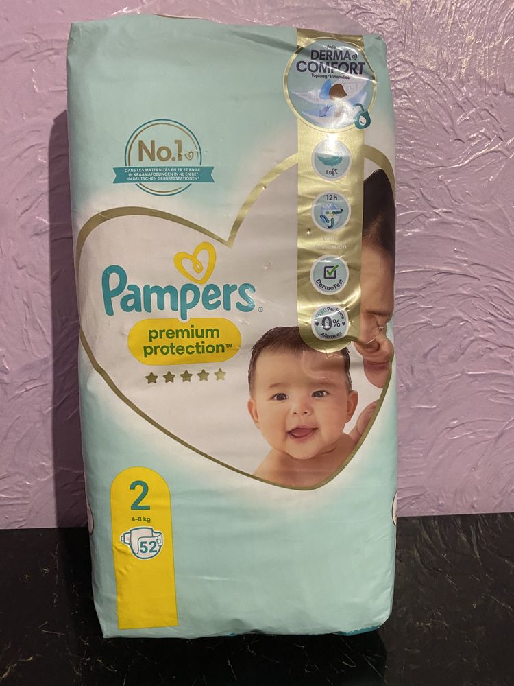 Підгузки pampers premiym care 2