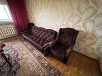 Wypoczynek sofa + 2 fotele RETRO antyk PRL