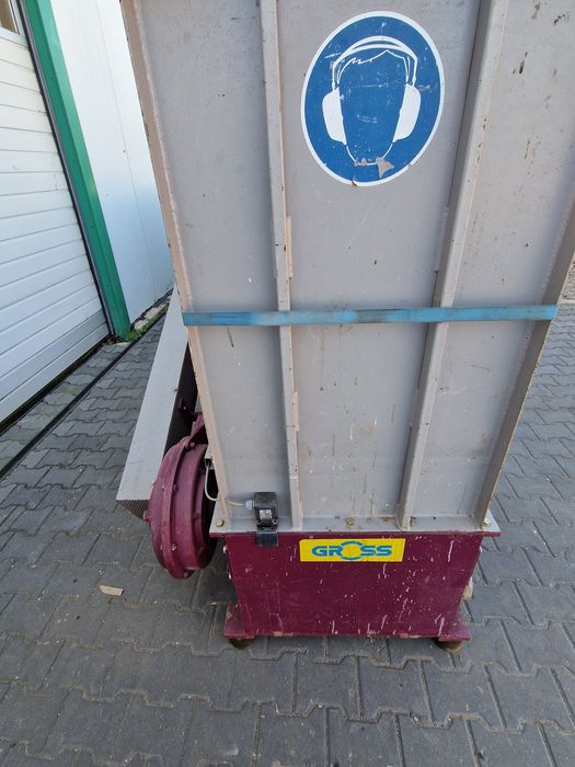 Rębak rozdrabniacz płyta meblowa drewno sklejka weima gross 60 cm