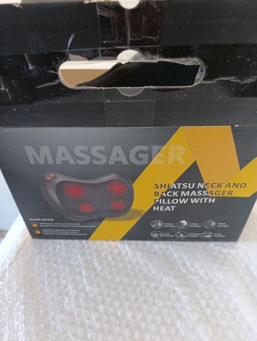 Poduszka Masująca Shiatsu JH-016 z Grzaniem -