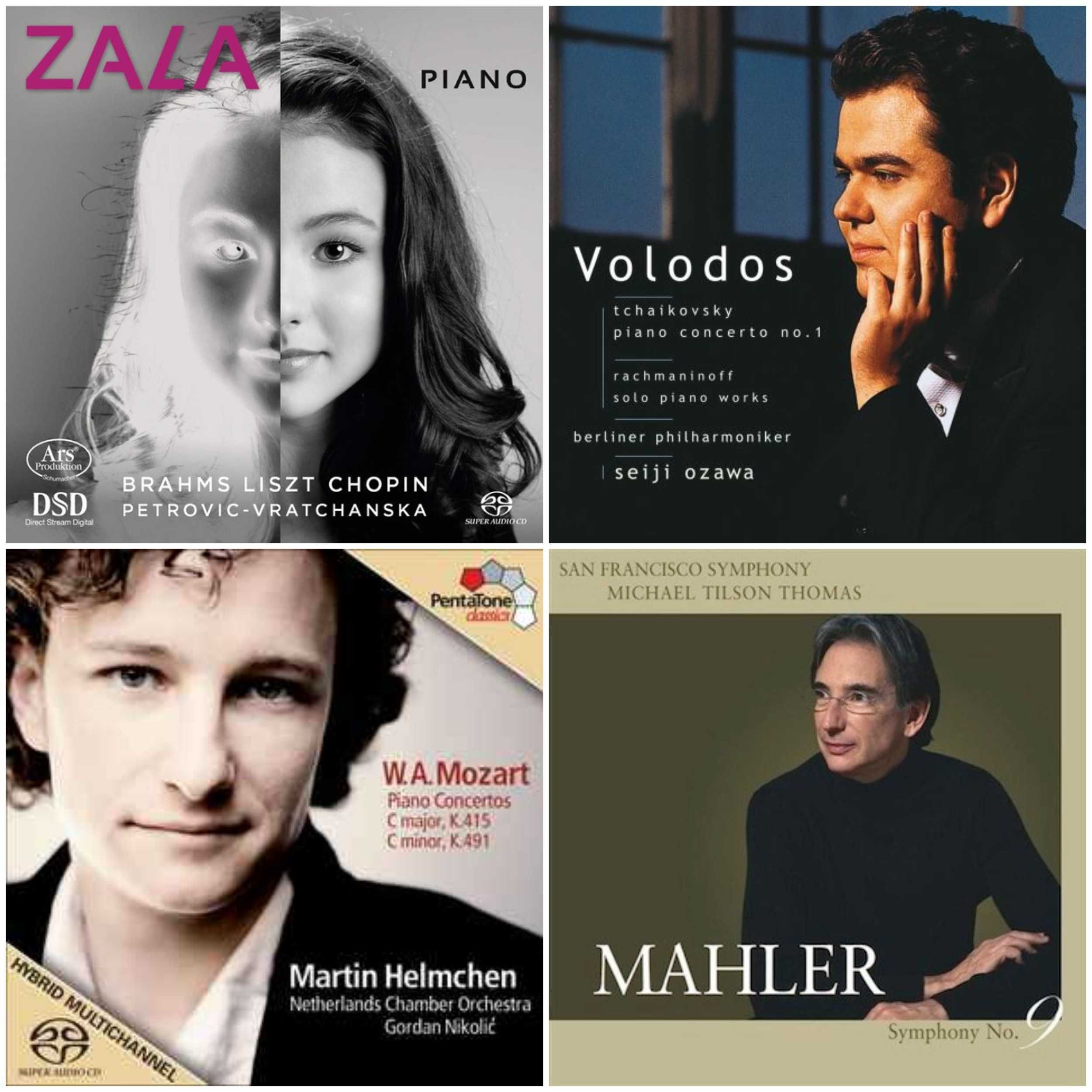 SACD /Mozart/Brahms/Tchaikovsky/Rachmaninoff/Mahler/Vivaldi/Handel