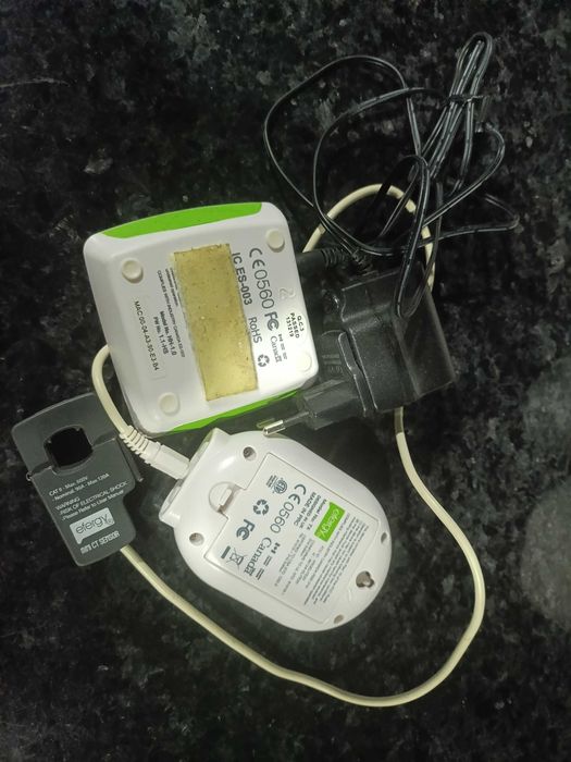 Monitor de Consumo de Energia Efergy – Hub + Transmissor + Sensor