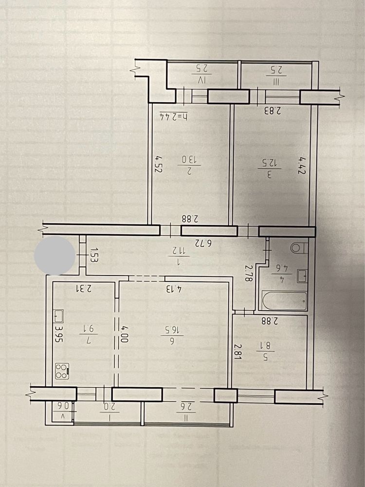 Продаж 4-х квартири