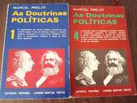 As Doutrinas Polticas, dois volumes, portes grátis