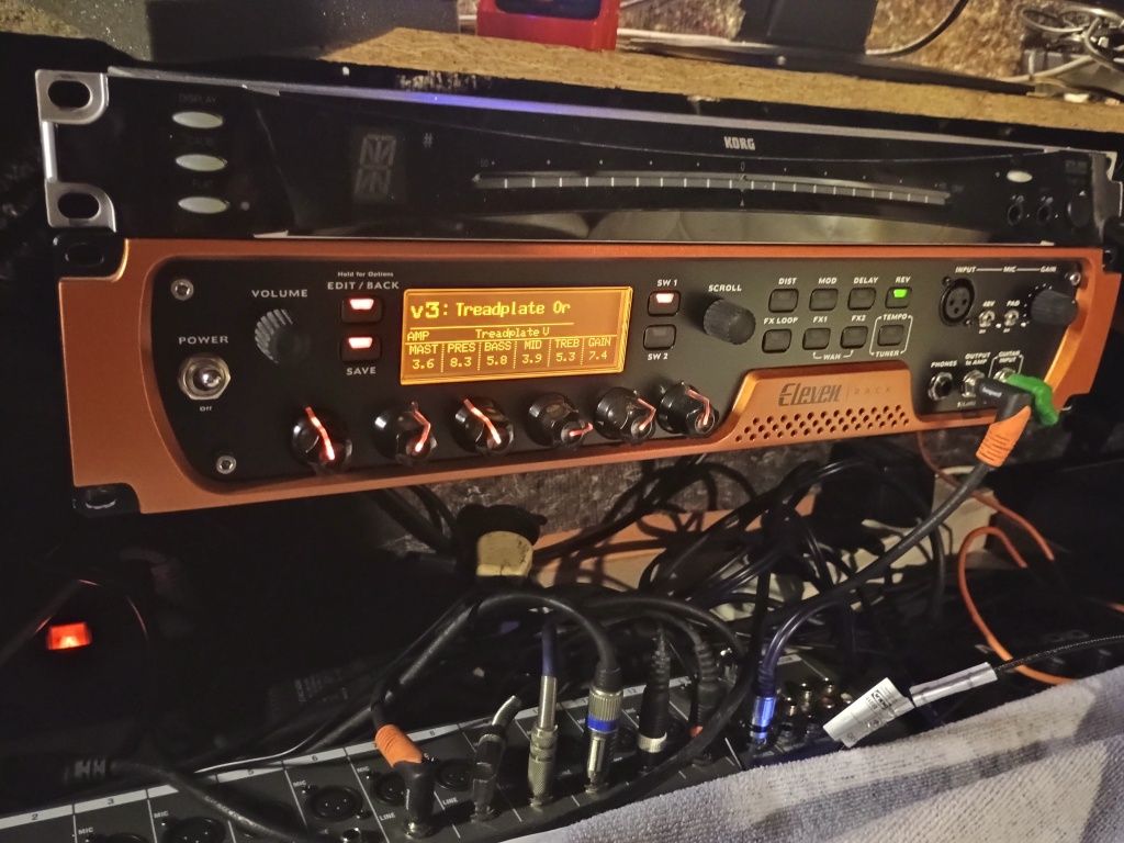 Eleven Rack procesor gitarowy, mesa, marshall