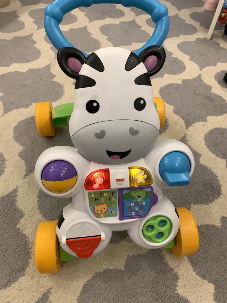 Chodzik Fisher Price Zebra STAN BDB