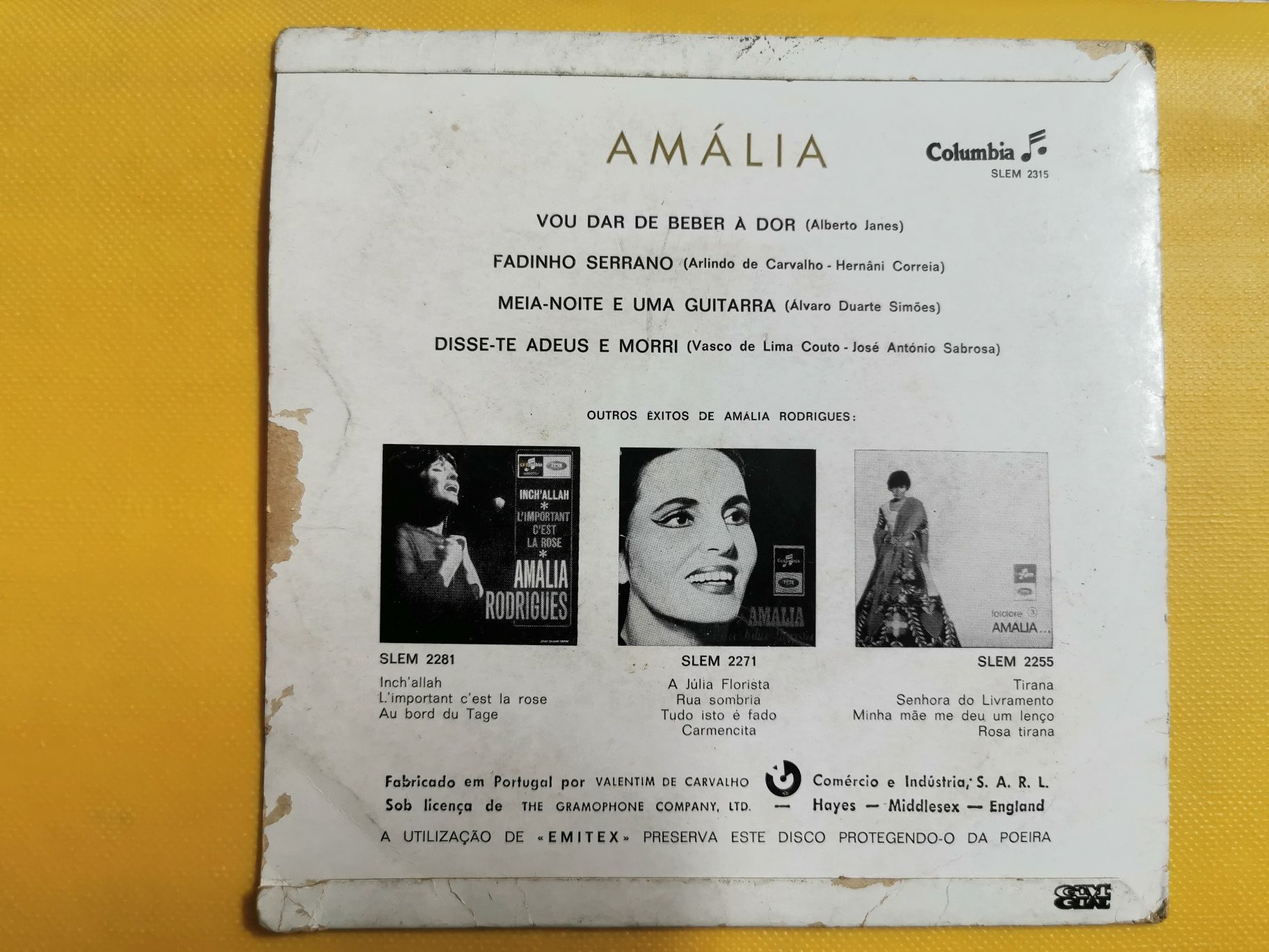 Vinil Amália Rodrigues