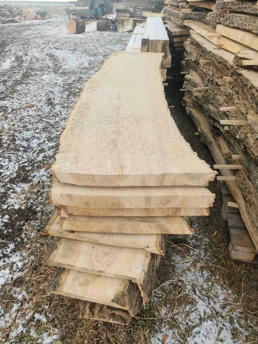 deski jesion dąb tarcica jesionowa dębowa mokra 5 cm 50mm