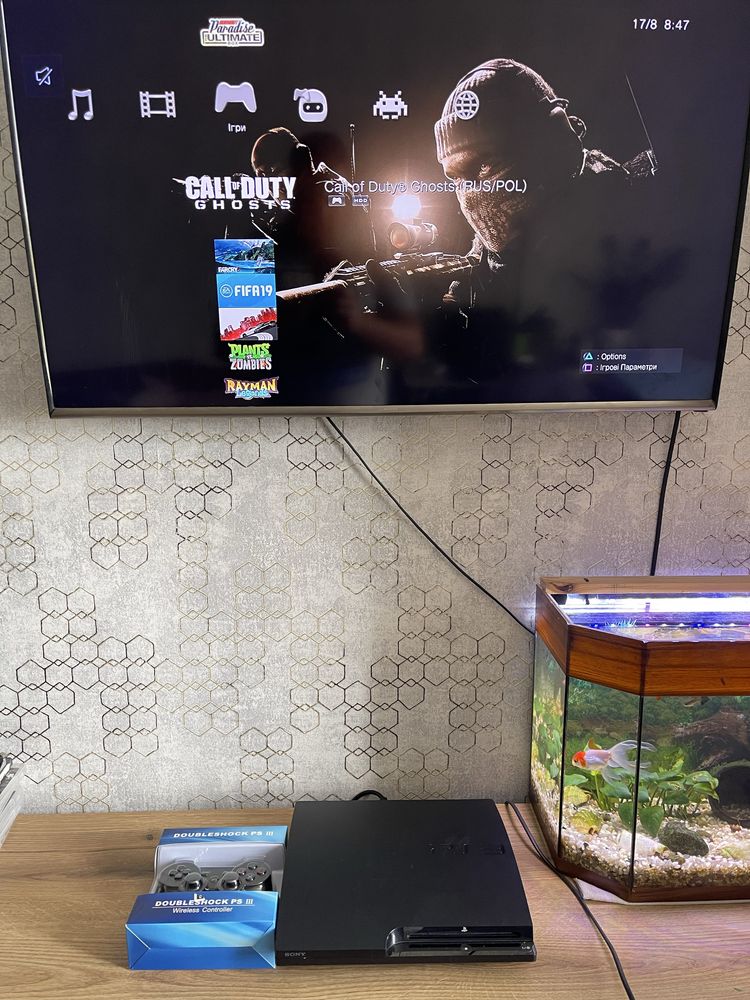 Sony Playstation  slim 3 ps3 з іграми