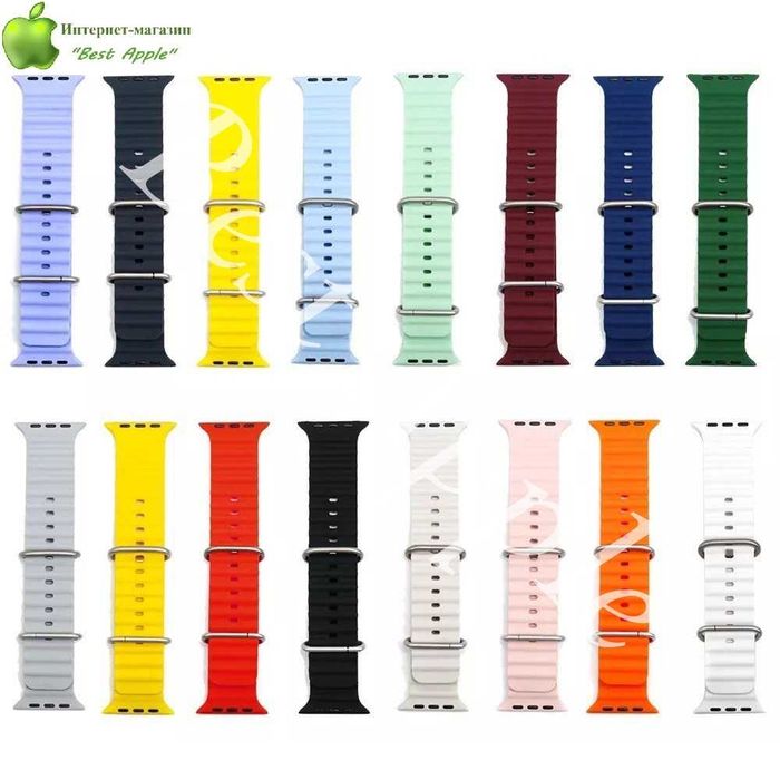 Ремінець Apple Ocean Band для Apple Watch Ultra|49mm |45mm|44mm|42mm