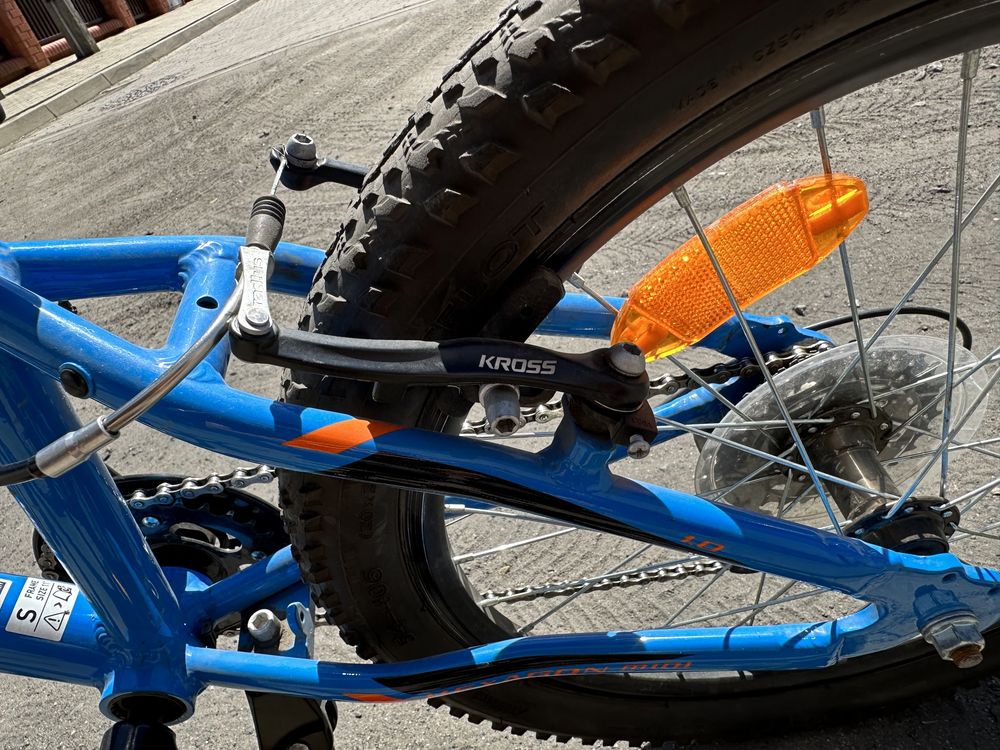 Kross rower Hexagon S 11 niebieski chlopiecy