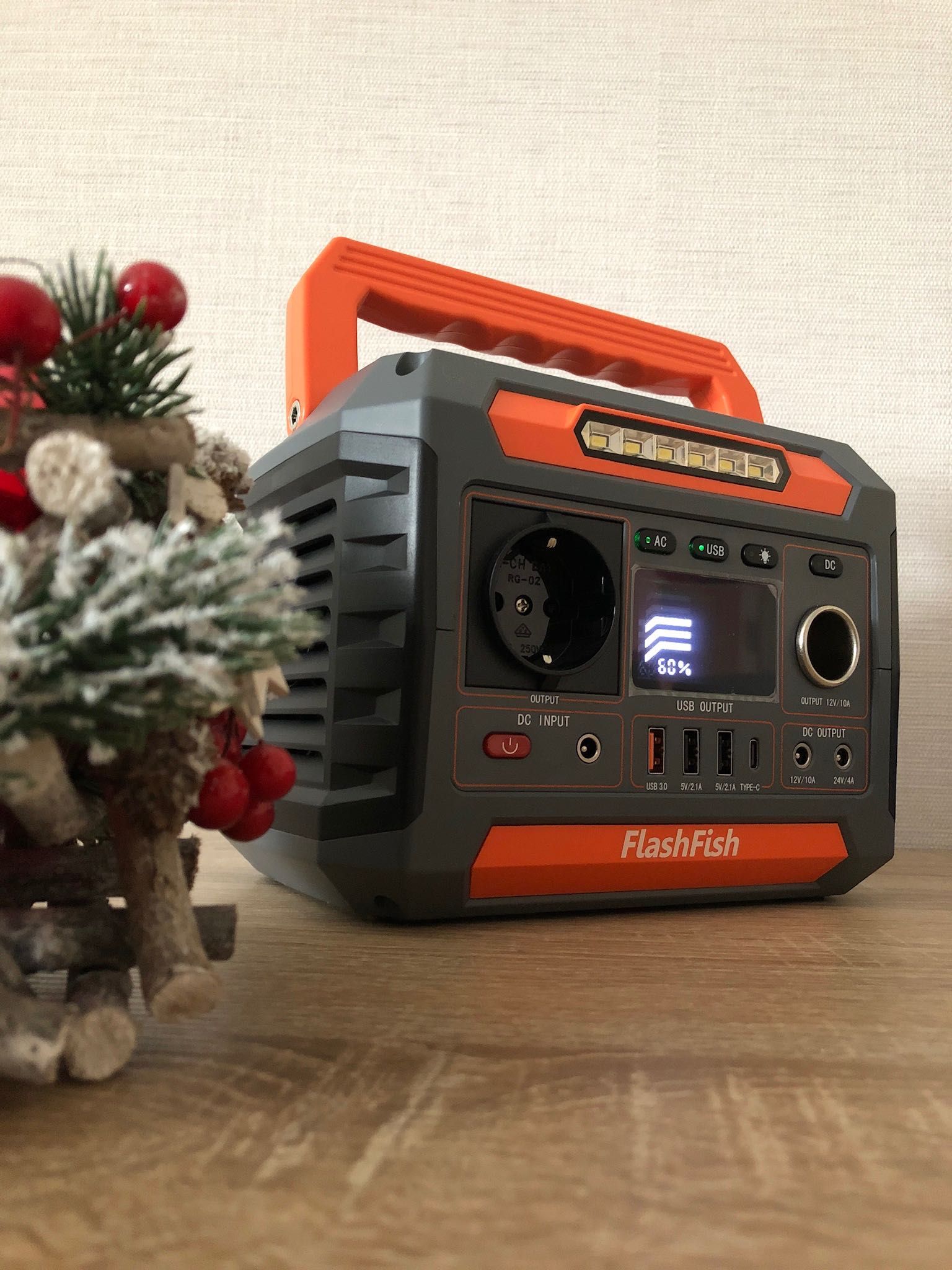 Портативна електростанція FlashFish P66 | Місткість: 288Wh/78000mAh