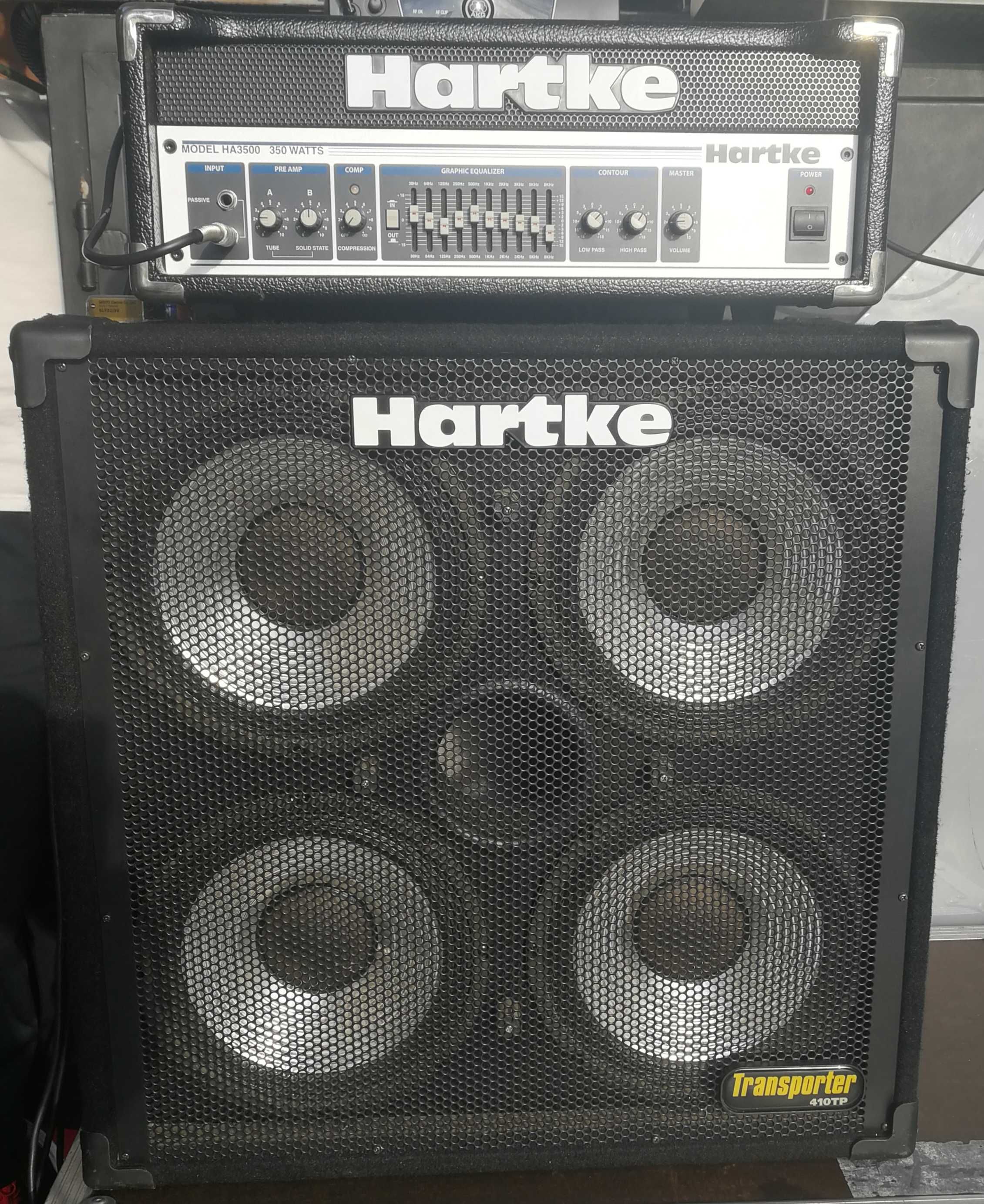 Hartke 400W + Cabeça + Case