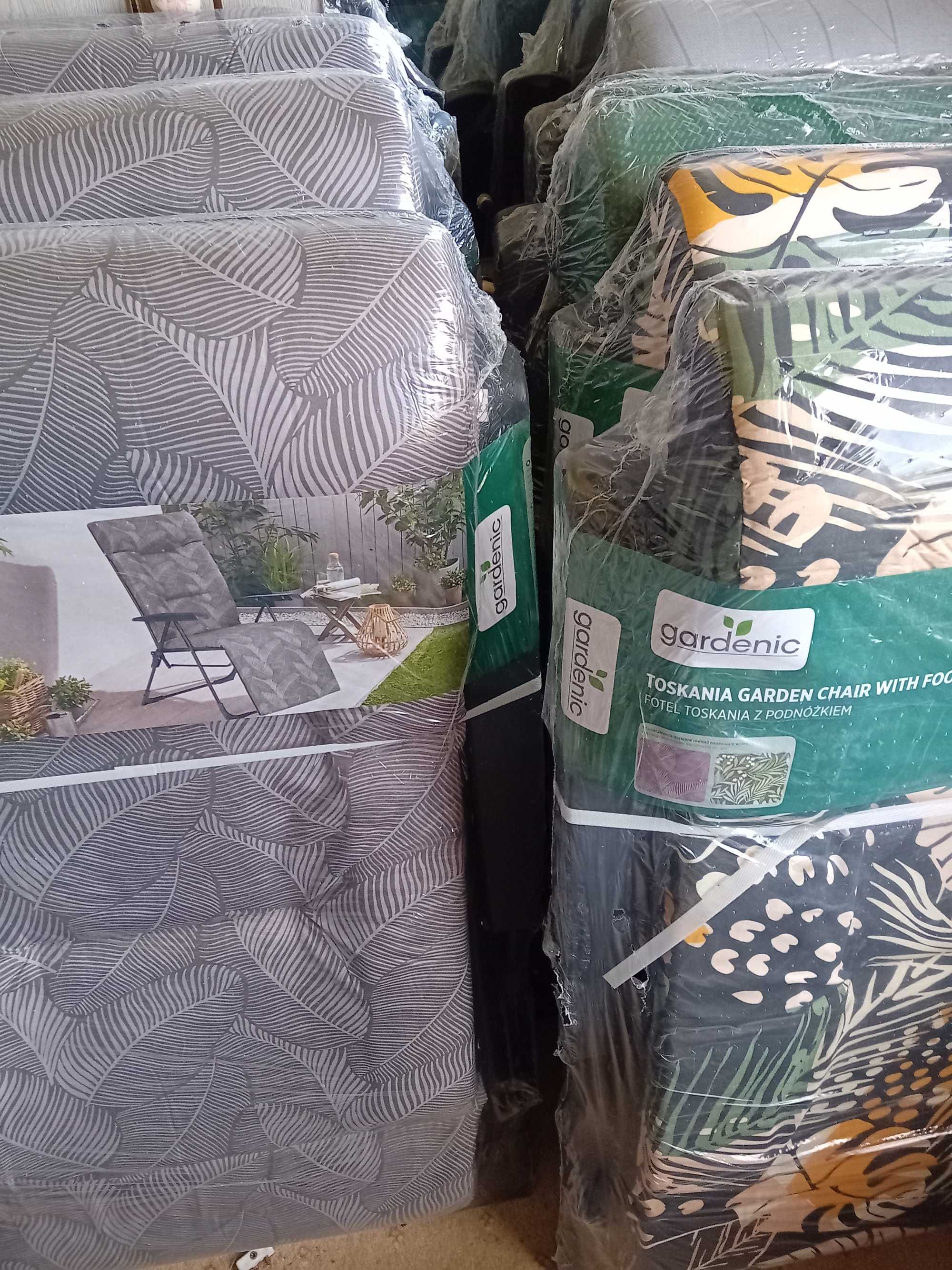 Fotel ogrodowy rozkładany Gardenic krzesło nowy różne kolory