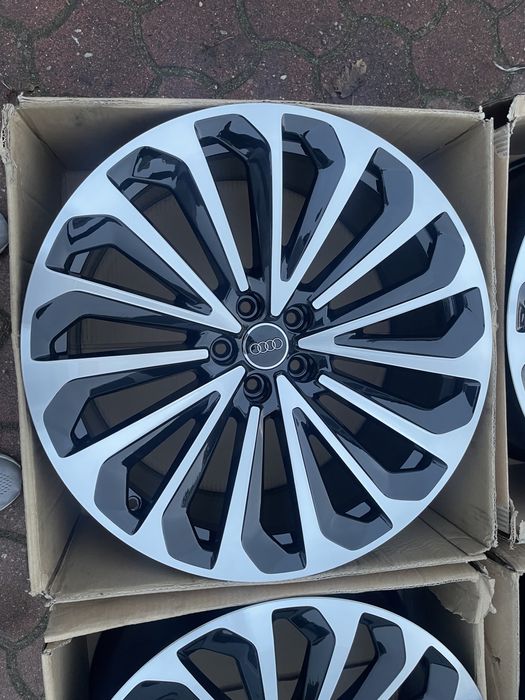 Felgi Audi E-Tron 21 cali q7 q8 5x112 oryginał idealne a8 a7 rs6