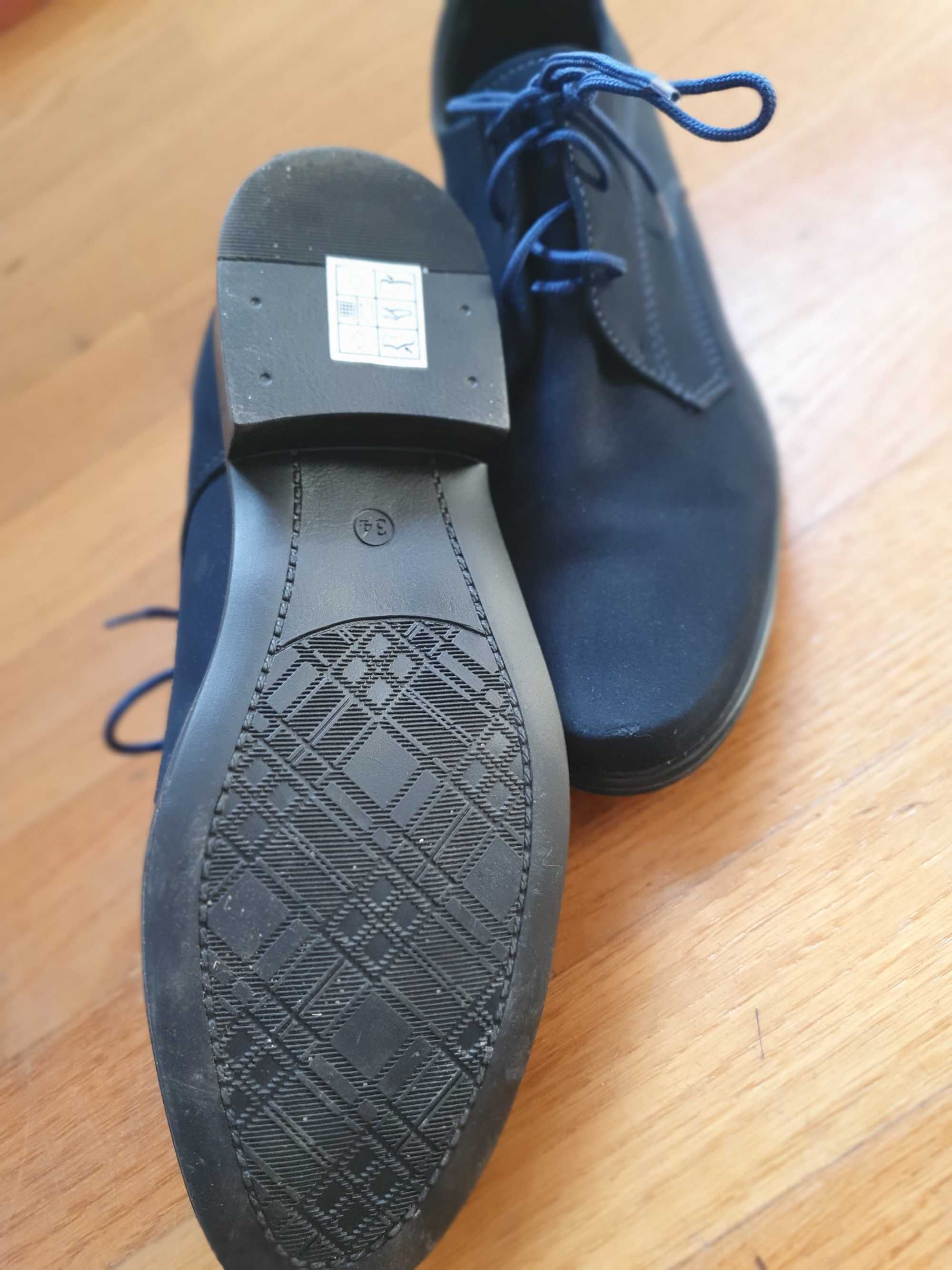 Buty komunijne dla chłopca rozmiar 34