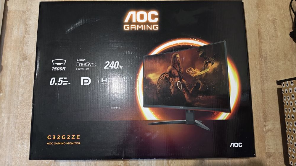 Monitor Gaming Curvo 32" 240hz 0.5ms