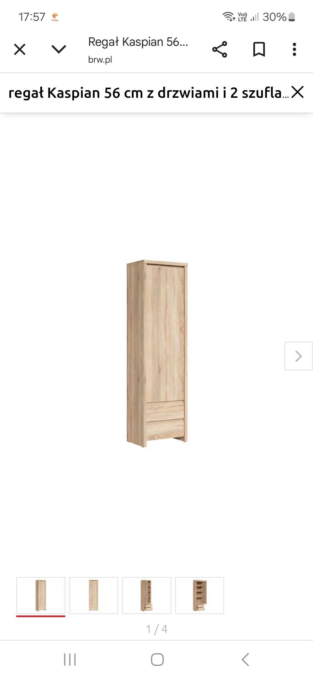 Komoda i regał BRW