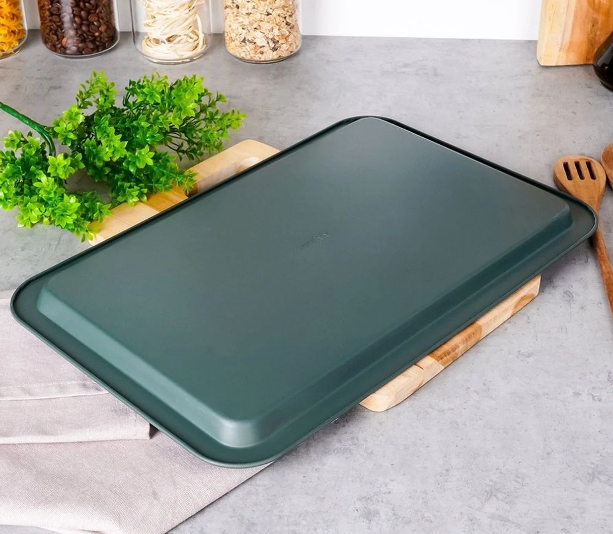 Blacha Granitowa Do Pieczenia Ciastek Frytek Warzyw Piekarnika 43,5 Cm