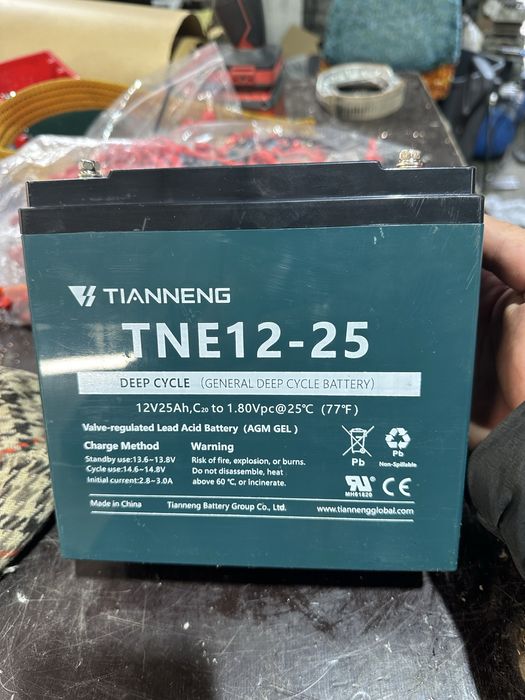 Новые тяговые акумуляторы