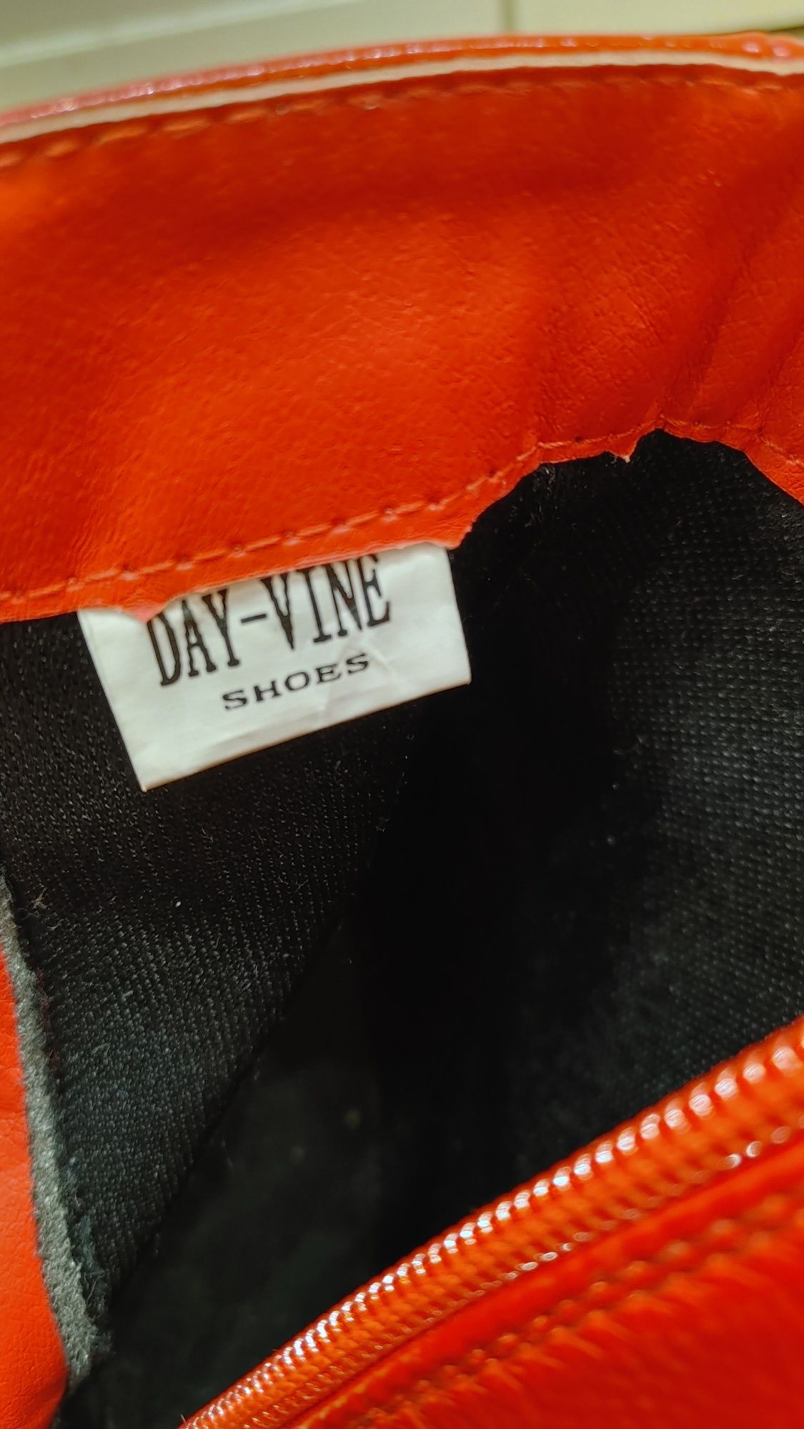 Buty botki Day-vine rozmiar 37 czerwone