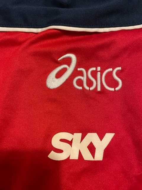 Bluza piłkarska Cagliari Calcio retro Asics rozmiar S