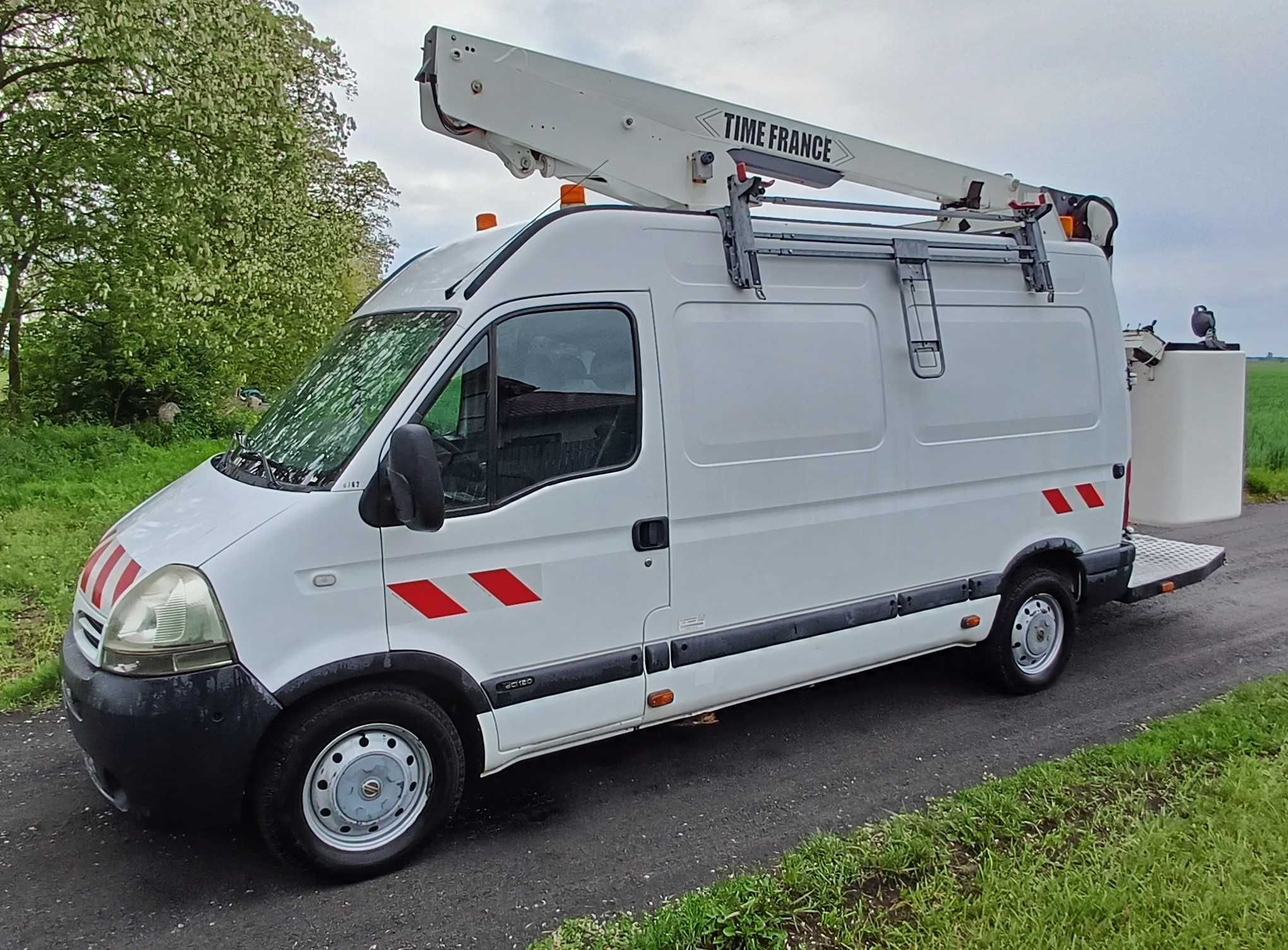 renault master versalift et-36-ne zwyżka podnośnik koszowy 13,4m
