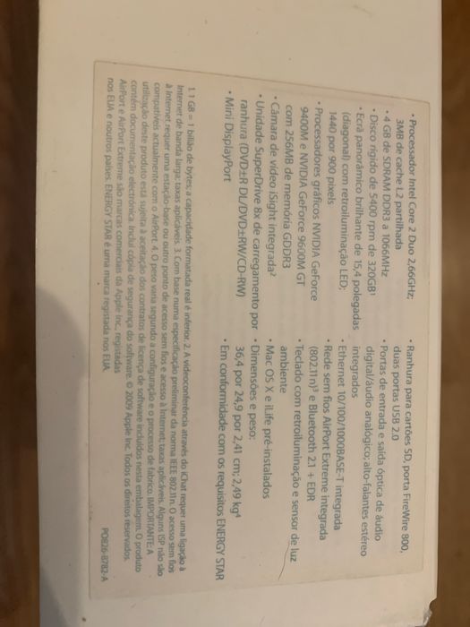 Macbook Pro 2007