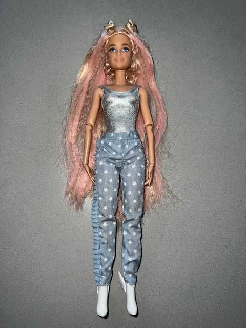 BARBIE extra modna lalka+świnkorożec GRN28