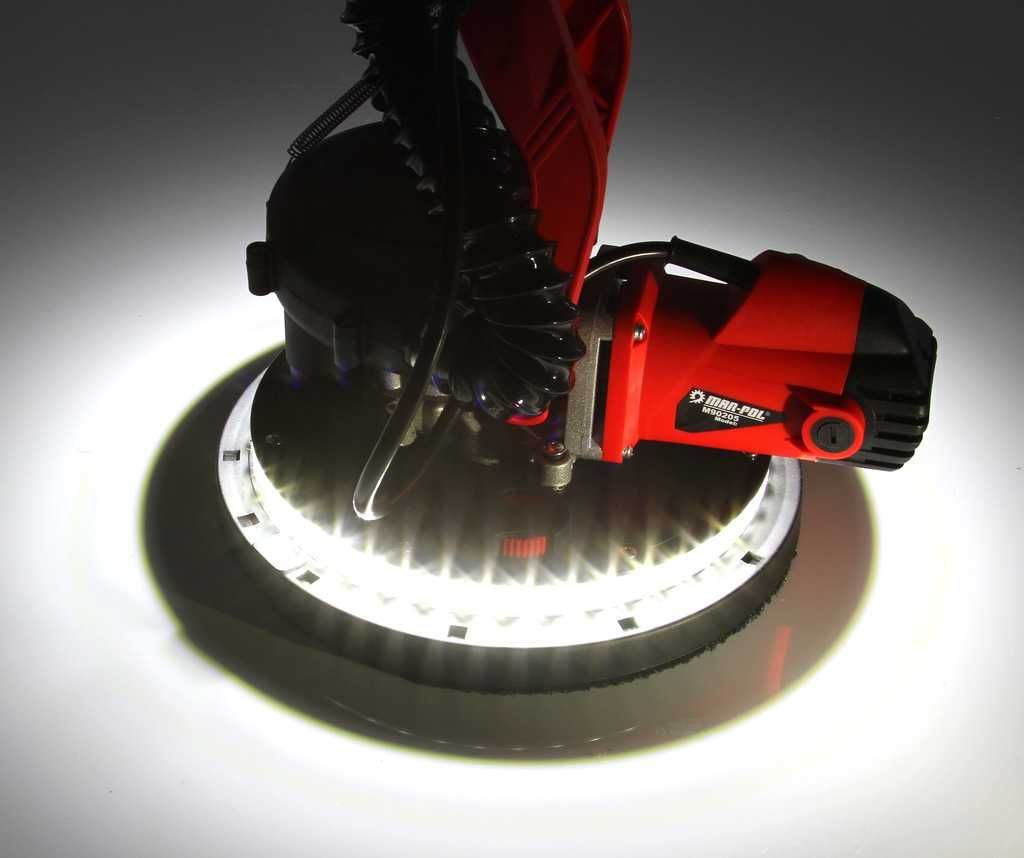 SZLIFIERKA do gipsu gładzi 225mm ŻYRAFA SKŁADANA 2000W 230V worek 2101
