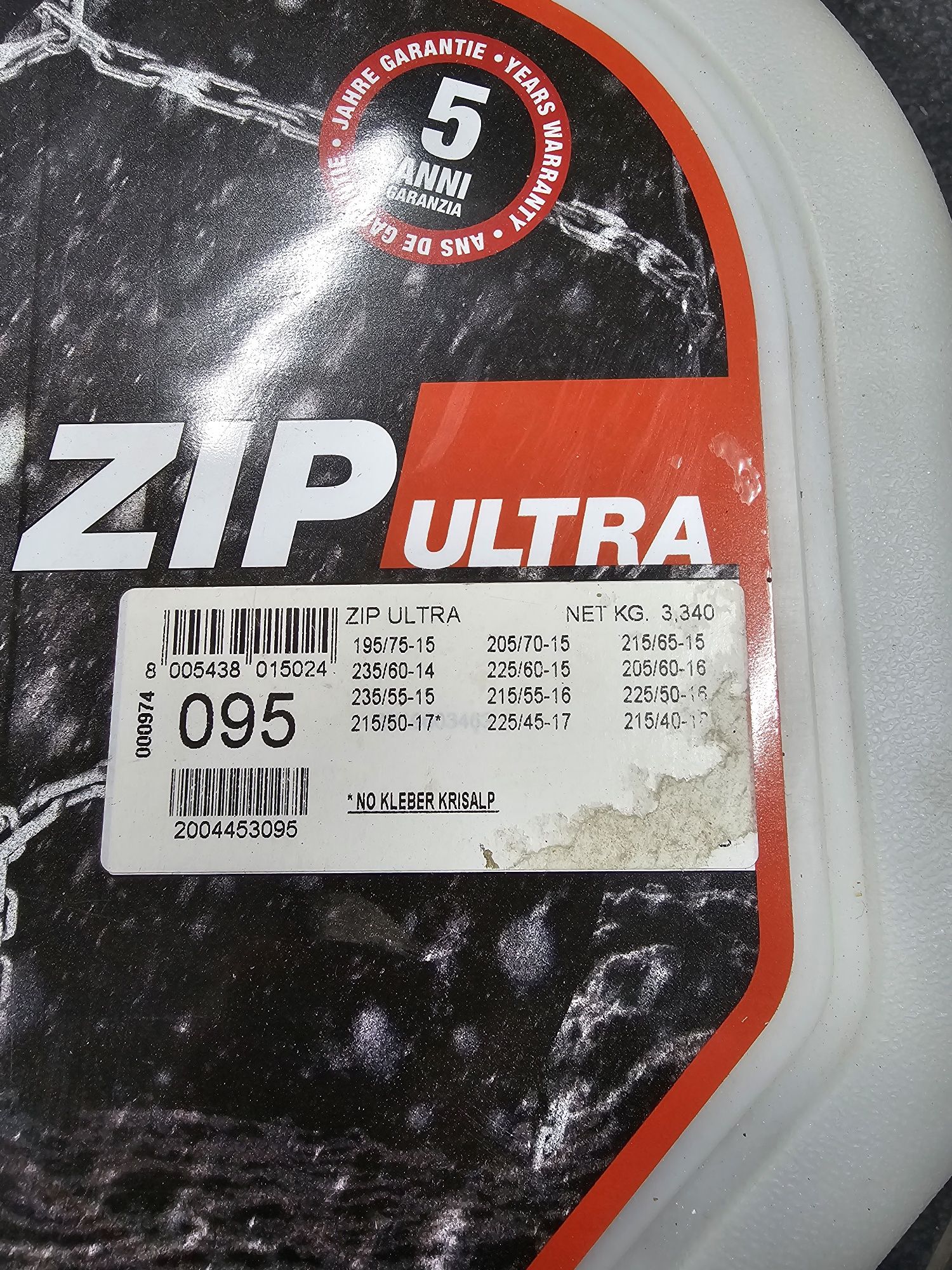 Łańcuchy śniegowe Konig Zip Ultra 9 gr. 95