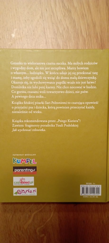 Groszka Piesek, który chciał mieć dziewczynkę. Sari Peltoniemi