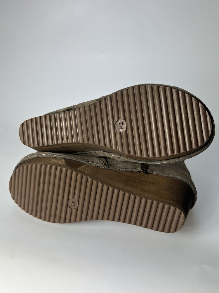 Nowe buty damskie botki Sanita 38 recznie robione skorzane outlet