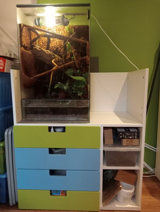 Szafka, komoda IKEA STUVA, dobra pod terrarium/akwarium. Przebierał.