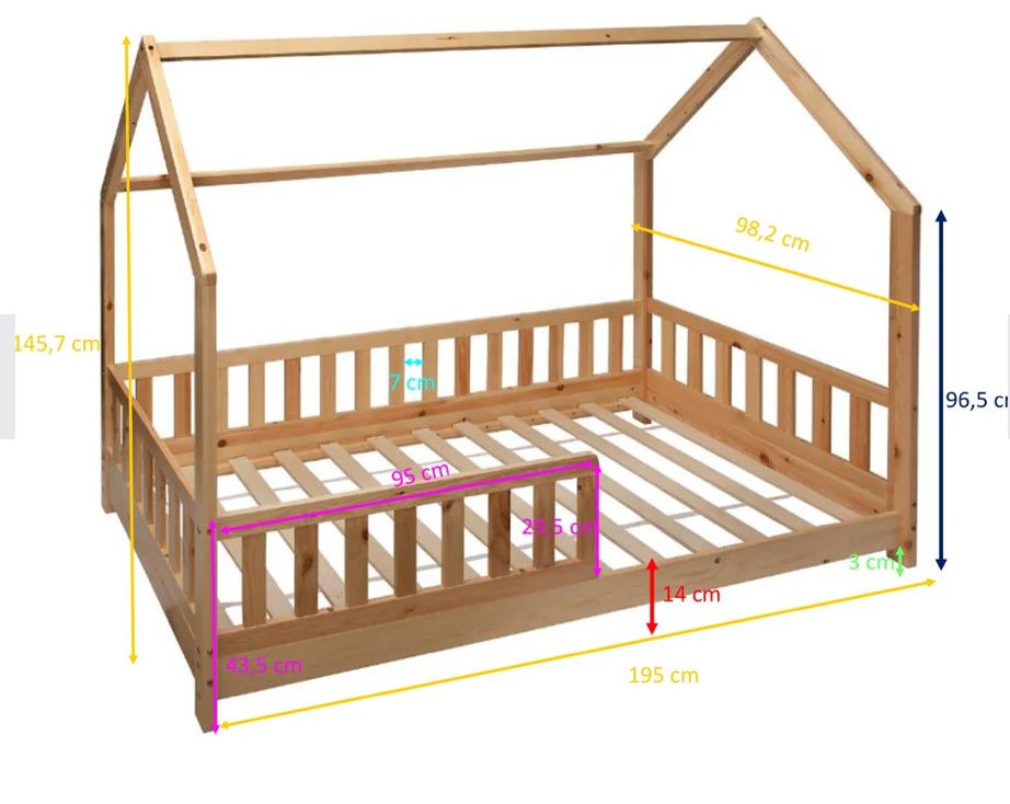 Cama montessori + colchao