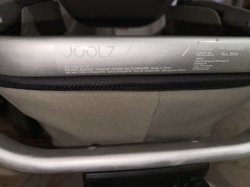Carrinho joolz Geo+ alcofa +adaptadores e ovo