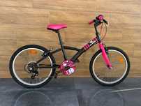 Bicicleta de criança roda 20 com 5 velocidades em excelente estado
