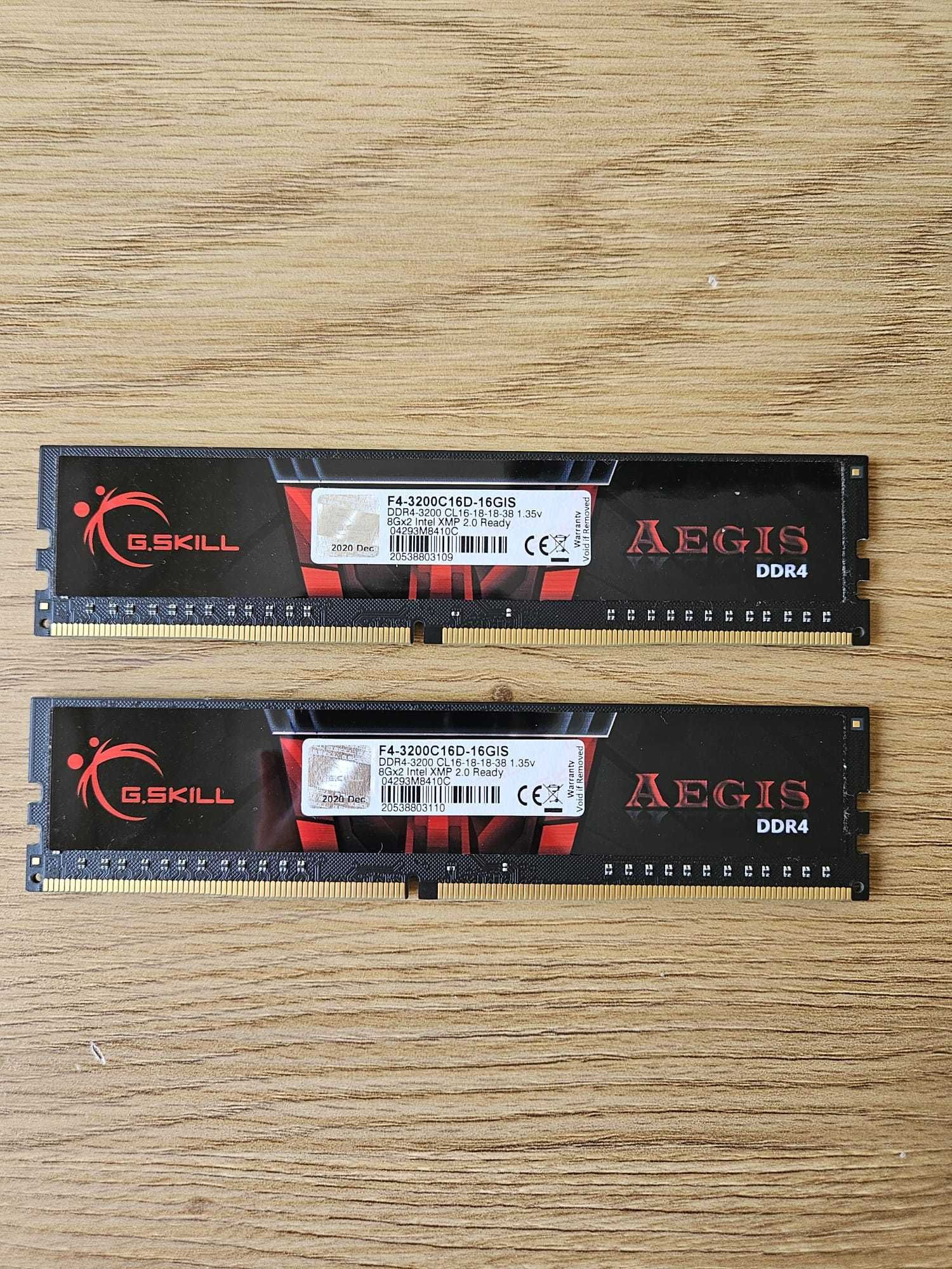 Sticks de RAM 2*8GB DDR4-3200