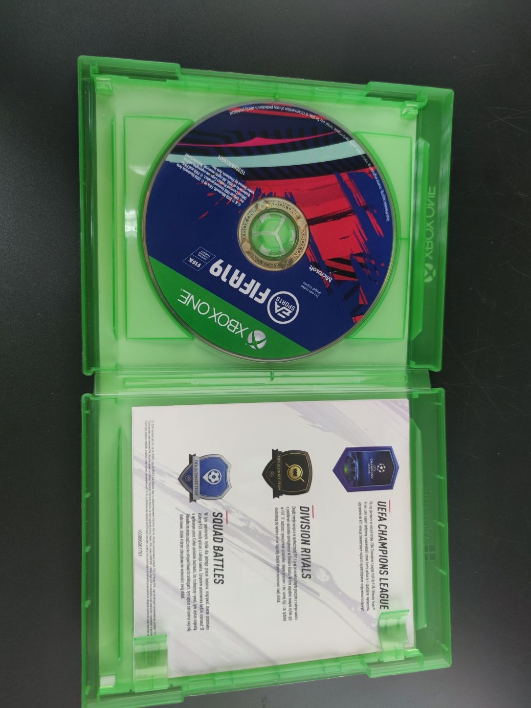 GRA XBOX ONE FIFA 19 2019 / Płyta