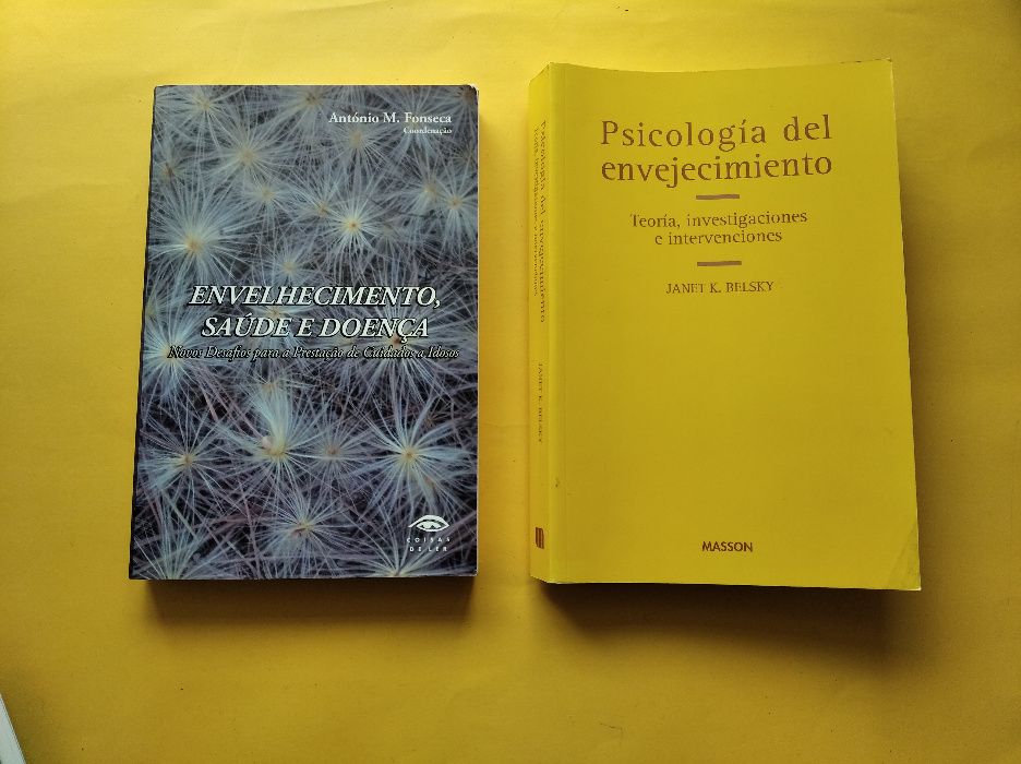 Livros sobre saúde e envelhecimento e mudanças na vida