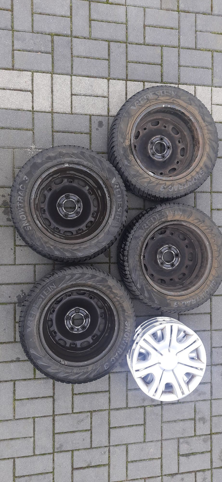 4 Koła Oryginał  Opony Kołpaki Felgi Fabia Polo Ibiza 185/60R