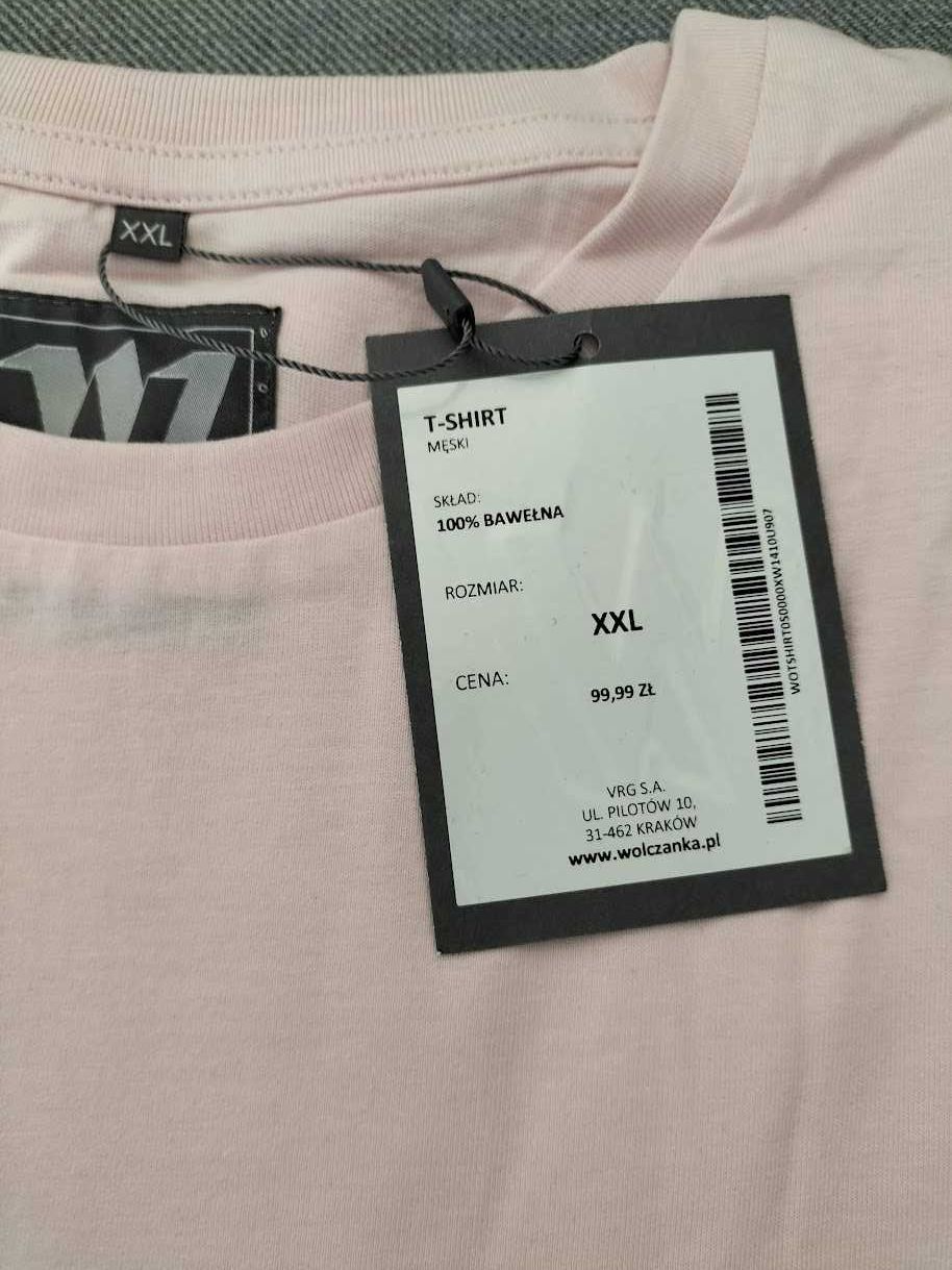 T-shirt męski  WÓLCZANKA XXL zestaw 2 szt. NOWE!!