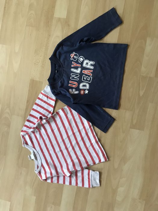 Лот за 85 грн. Тепла кофта на флісі, реглан, штани на ріст 86-92  см