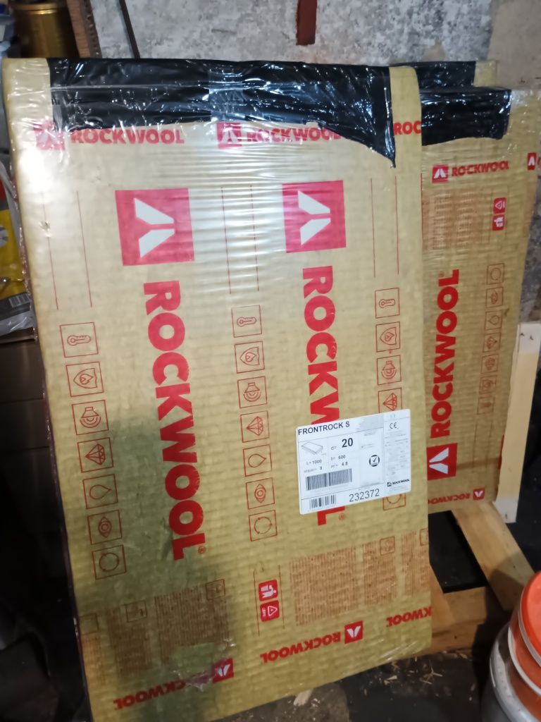 Wełna Rockwool Frontrock S grubość 20 mm,