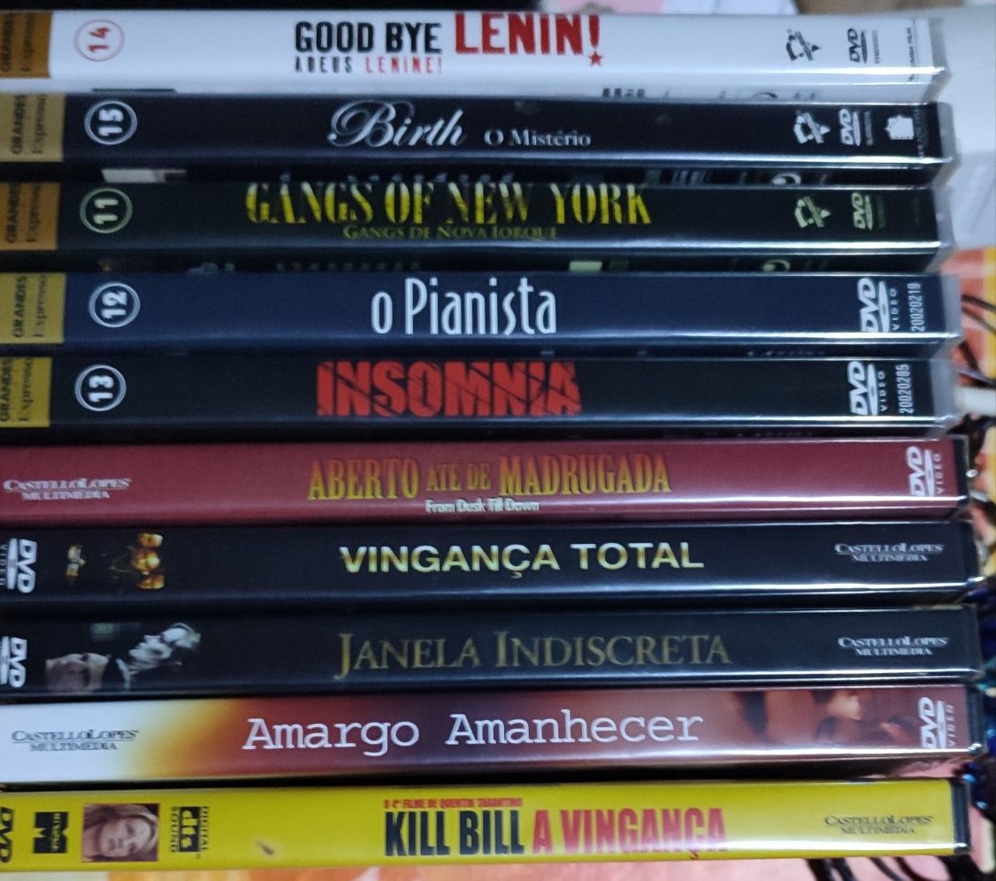 DVDs variados originais