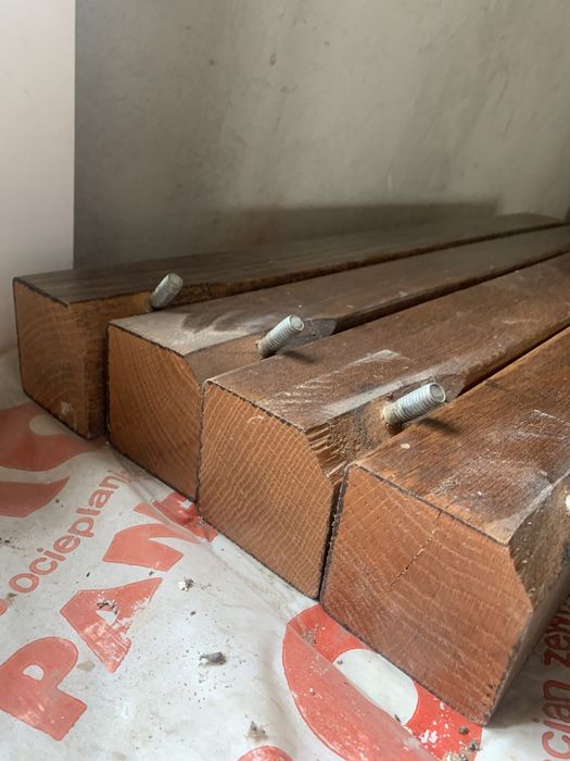 Дубовий стіл великий, розкладний